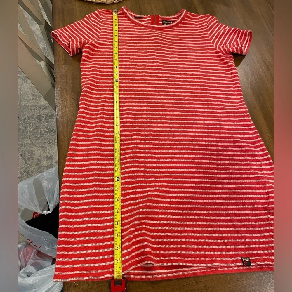 Superdry Edison Striped Ottoman Dress Size 8